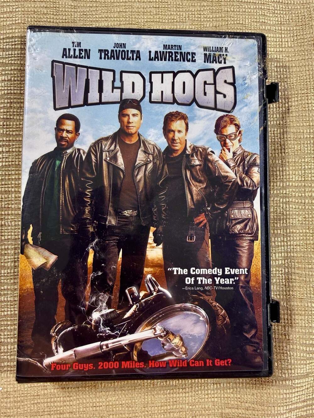 Wild Hogs (DVD, 2007) Tim Allen, John Travolta, Martin Lawrence, William Macy